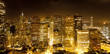 Photo: aerial of San Francisco by night aerial of San Francisco by night