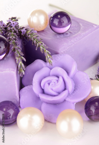 Photo: lavender soap lavender soap