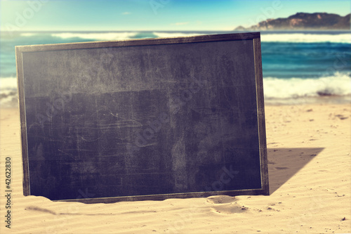 Photo: Beach Blackboard Beach Blackboard