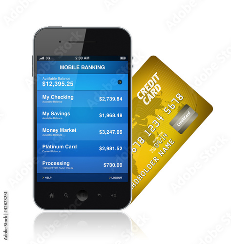 Photo: Mobile Banking Concept Mobile Banking Concept
