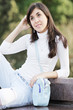 Young woman outdoors