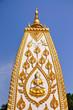 Gold and white stupa