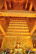 Gold and white stupa