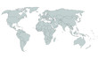 Detaillierte Weltkarte - Detailed Worldmap