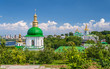 View of Kiev Pechersk Lavra, the monastery listed in UNESCO