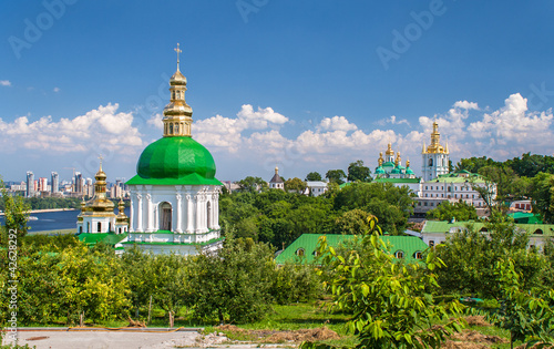 Photo: View of Kiev Pechersk Lavra, the monastery listed in UNESCO View of Kiev Pechersk Lavra, the monastery listed in UNESCO