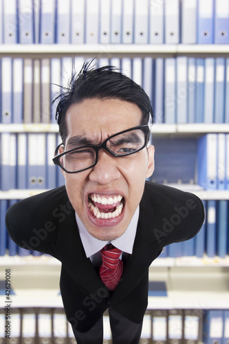 Photo: Furious Employee Furious Employee