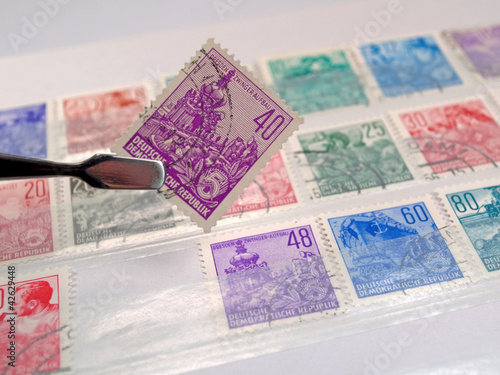 Photo: Briefmarkensammlung Briefmarkensammlung