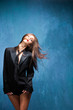 woman in motion