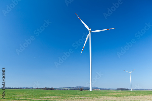 Photo: Wind turbine, alternative renewable energy Wind turbine, alternative renewable energy
