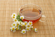 Foto: cup of tea with chamomile cup of tea with chamomile