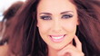 Video: Beautiful woman with sultry eyes Beautiful woman with sultry eyes