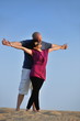 couple enjoying the sunset