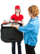 Photo: Accepting Pizza Delivery Accepting Pizza Delivery