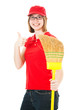 Photo: Teen Worker Good Attitude Teen Worker Good Attitude