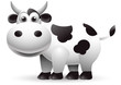 funny cow cartoon