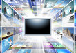 Foto: A flat screen television A flat screen television
