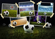 Illustrazione: Soccer Collage Soccer Collage
