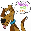 Illustration: cane e vacanze cane e vacanze