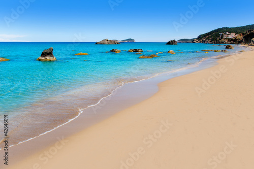 Foto: Aiguas Blanques Agua blanca Ibiza beach Aiguas Blanques Agua blanca Ibiza beach