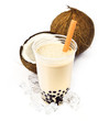 Coconut Boba Bubble Tea