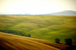 View of typical Tuscany landscape