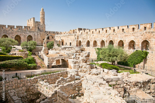 Photo: Tower of David in Jerusalem, Israel Tower of David in Jerusalem, Israel