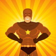 Comic Power Superhero