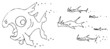Fish Chase Cartoon