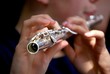 Querflöte spielen