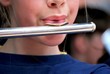 Querflöte spielen