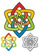 rainbow knot with alternates