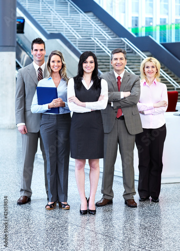 Photo: Business people group. Business people group.