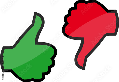 Vector: Daumen Daumen