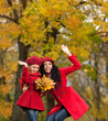 woman autumn