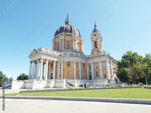 Foto: Basilica di Superga, Turin, Italy Basilica di Superga, Turin, Italy