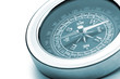 Foto: compass closeup blue toned compass closeup blue toned