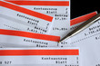 Kontoauszüge, Bank, Sparkasse, Girokonto
