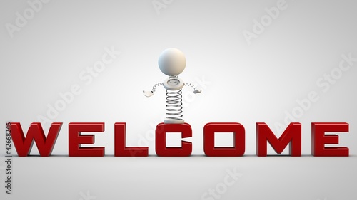 Illustration: welcome welcome