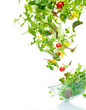 Flying salad