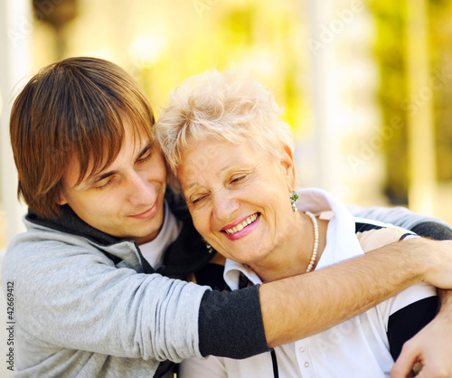 Foto: Happy mother and son Happy mother and son