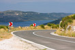 Empty road, Croatia