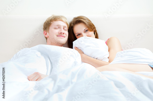Foto: im bett im bett