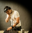 DJ at work