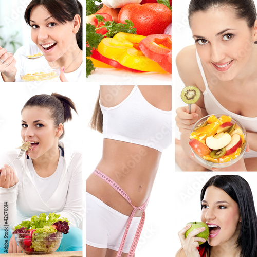 Photo: Dieting collage Dieting collage