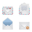Vektor: Vector envelope icon set Vector envelope icon set