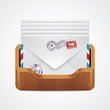 Vector mailbox icon