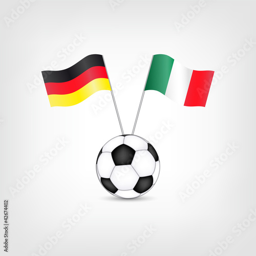 Vektor: Deutschland Italien Deutschland Italien