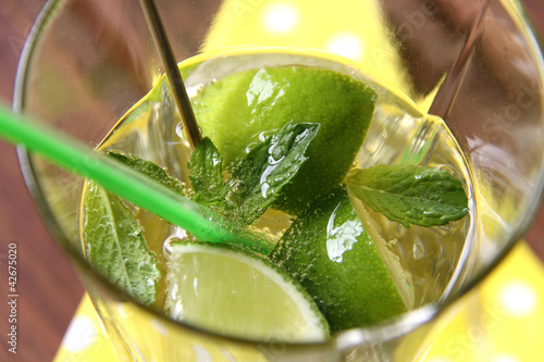 Photo: minz-limetten-drink minz-limetten-drink