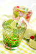 Sommercocktail grün